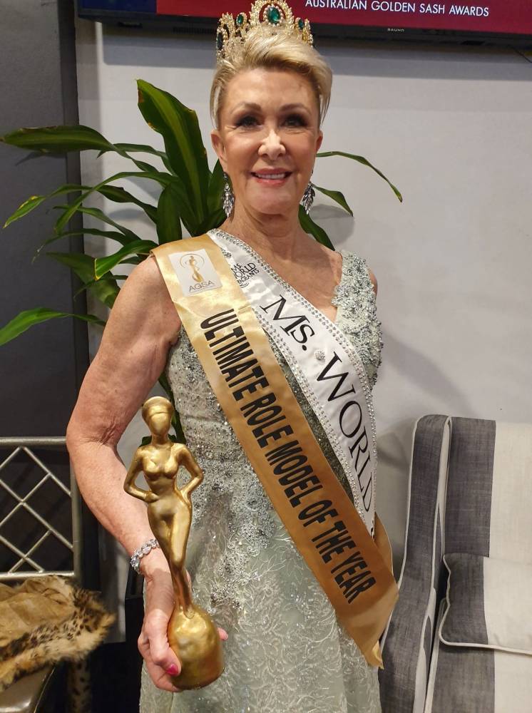 Robbie Canner has been awarded Australian beauty pageantry’s highest honour, 'Ultimate Role Model of the Year'.