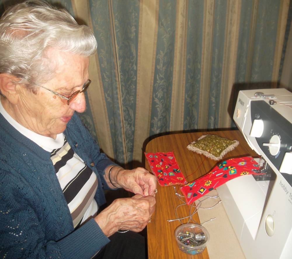 Mrs Sartoretto- Sewing