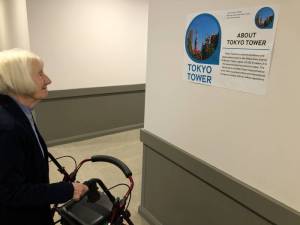 A resident learns about Tokyo Tower