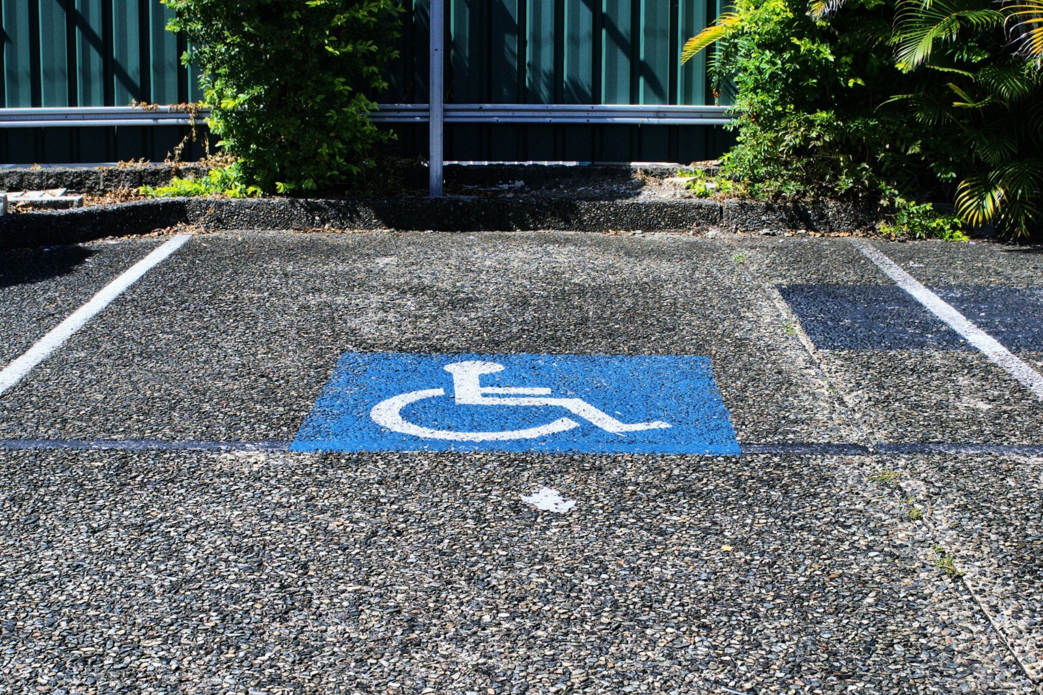 Disabled parking spot threat