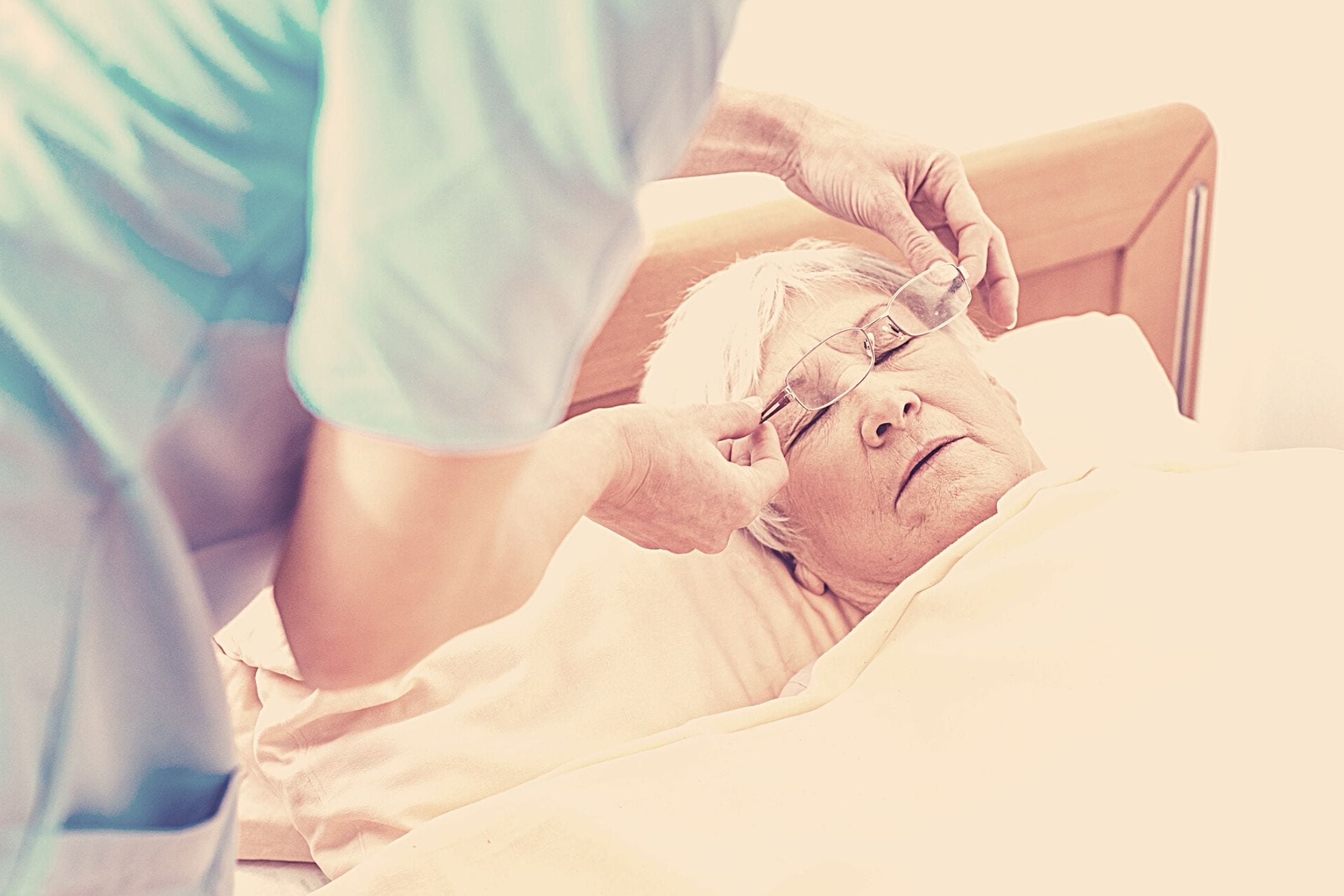 Nurse patient glasses