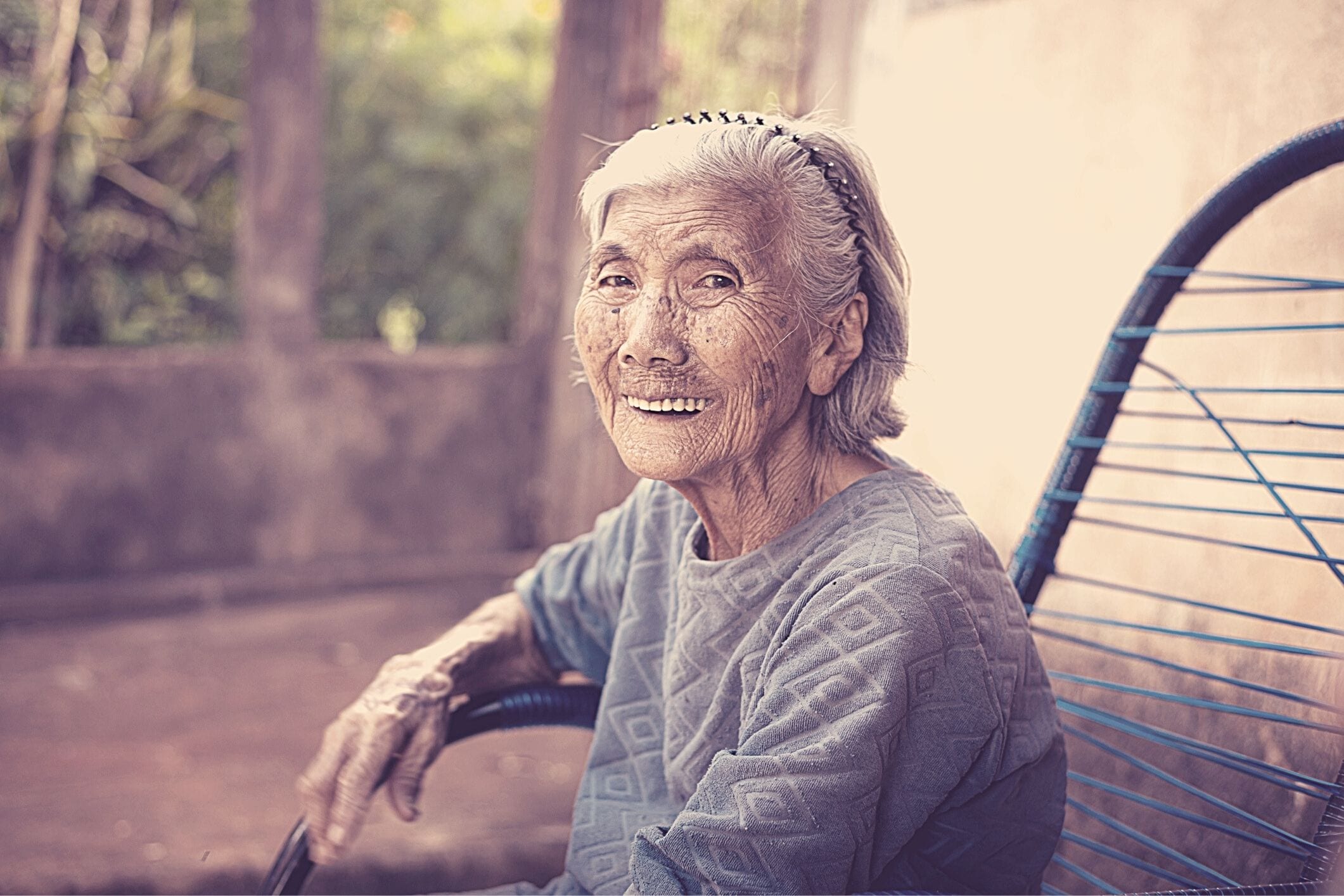 Elderly Japanese woman