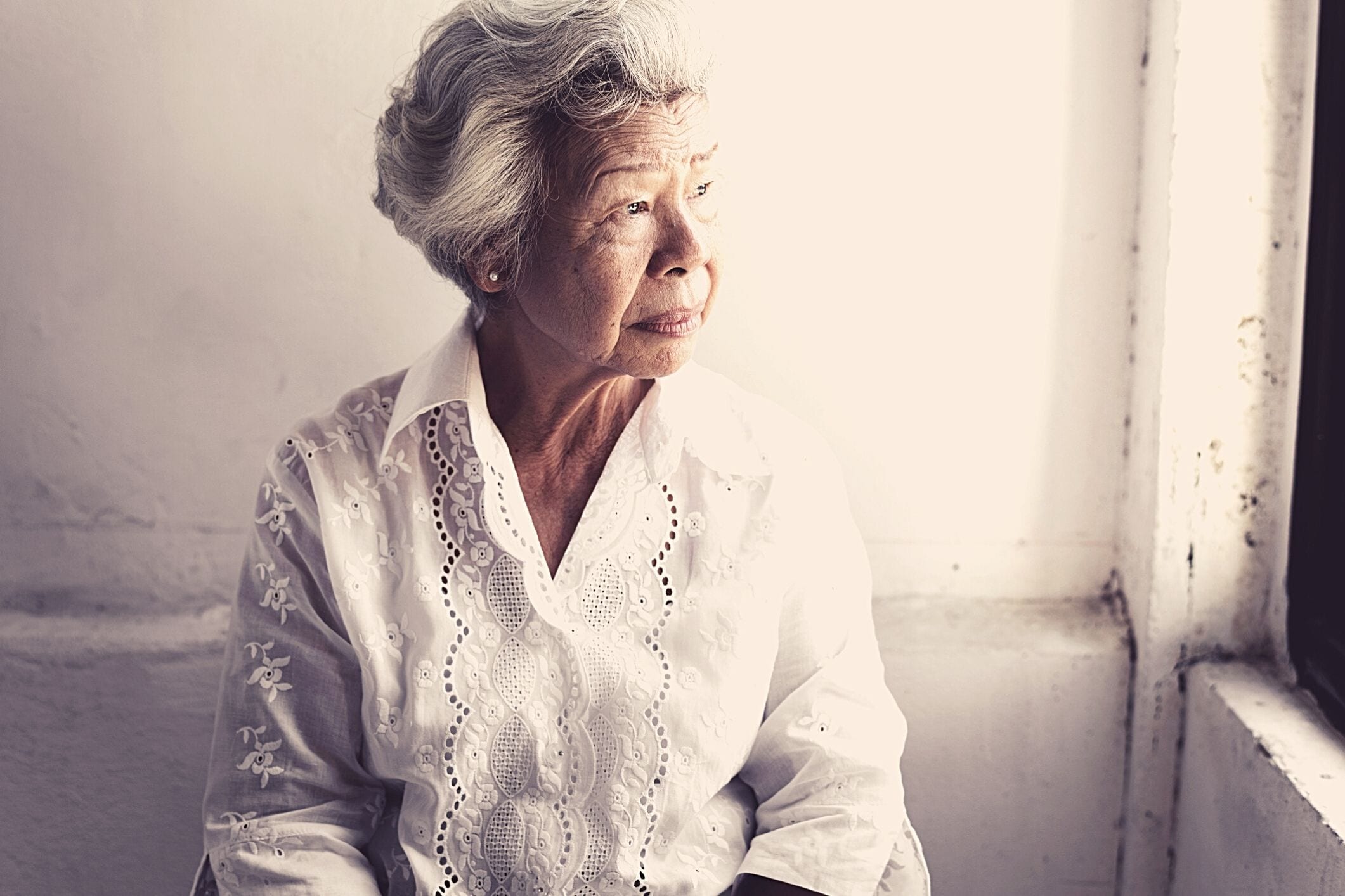Elderly Asian woman