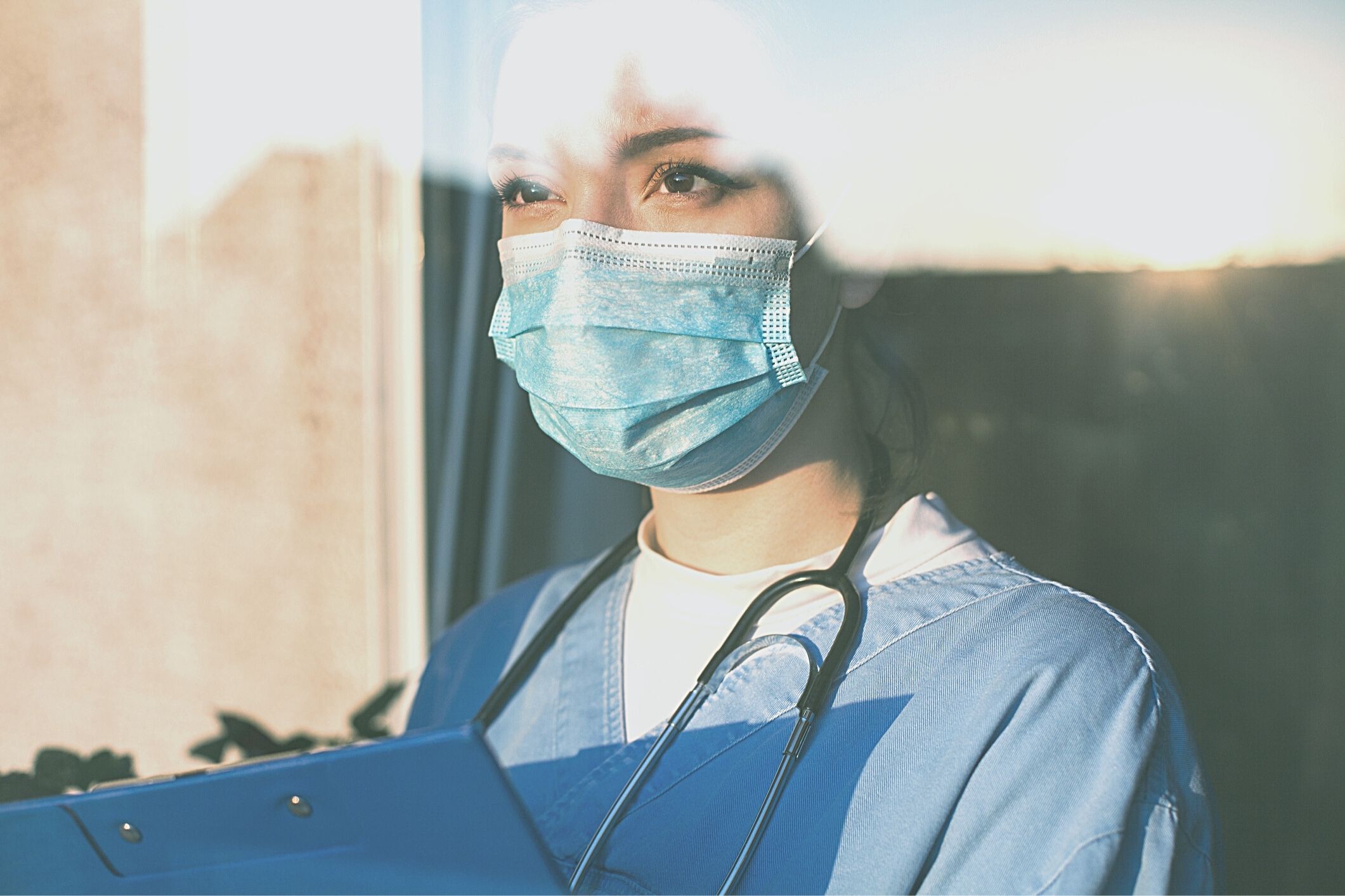 Nurse clipboard mask