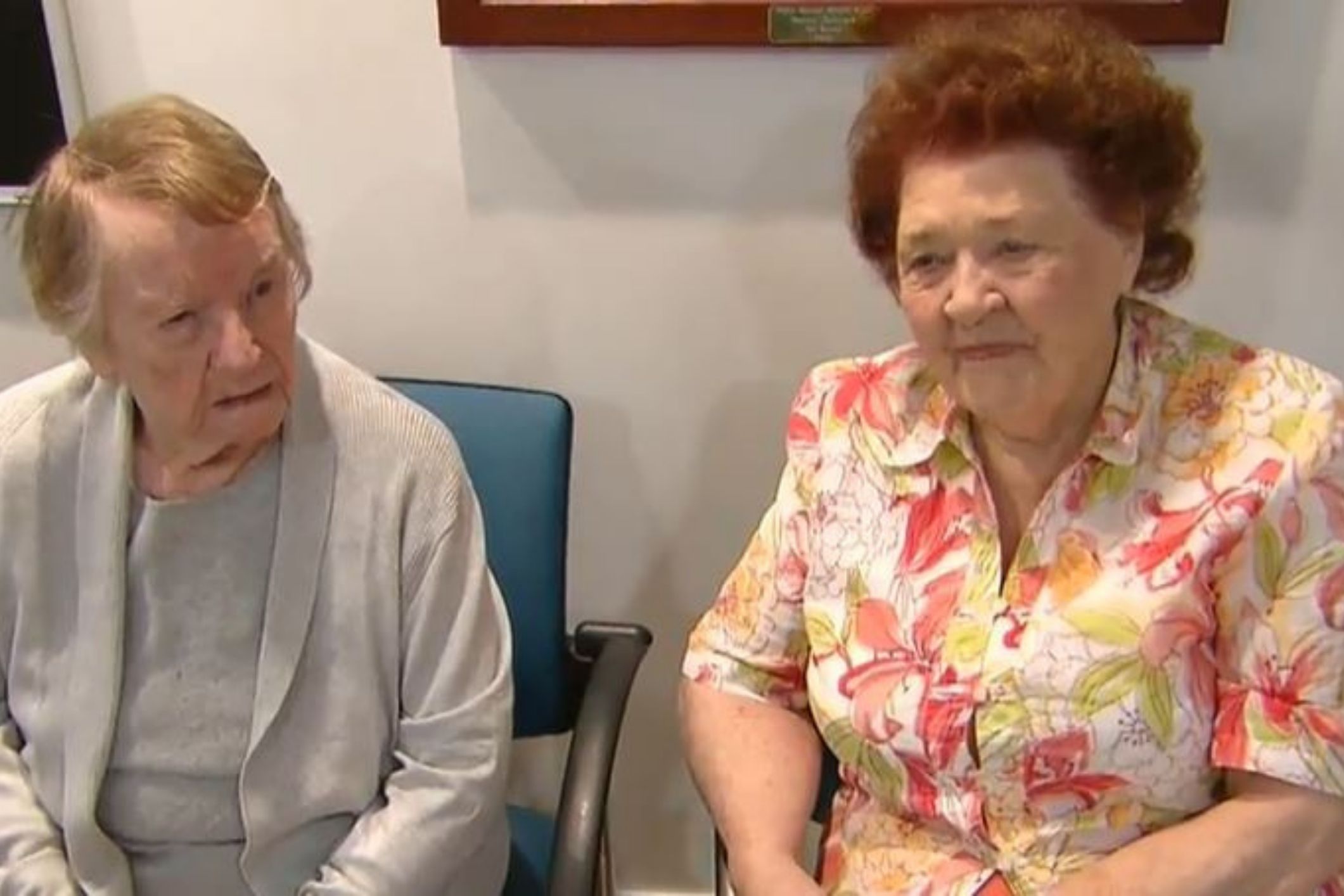 Residents' Pat and Miriam discuss the isolation of lockdown