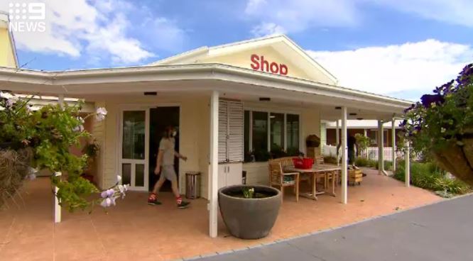 Coles miniature supermarket