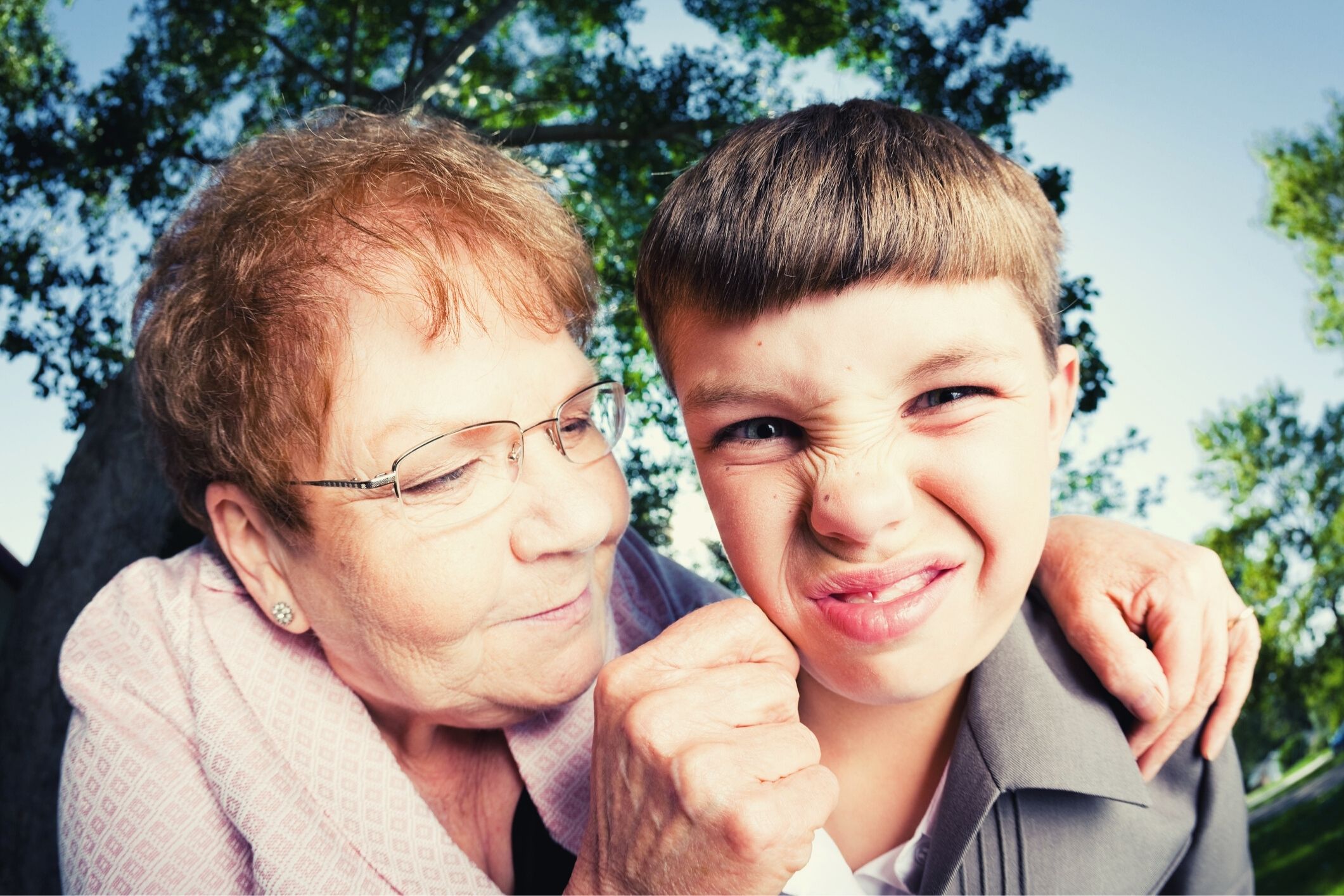 Grandma demands babysitting money