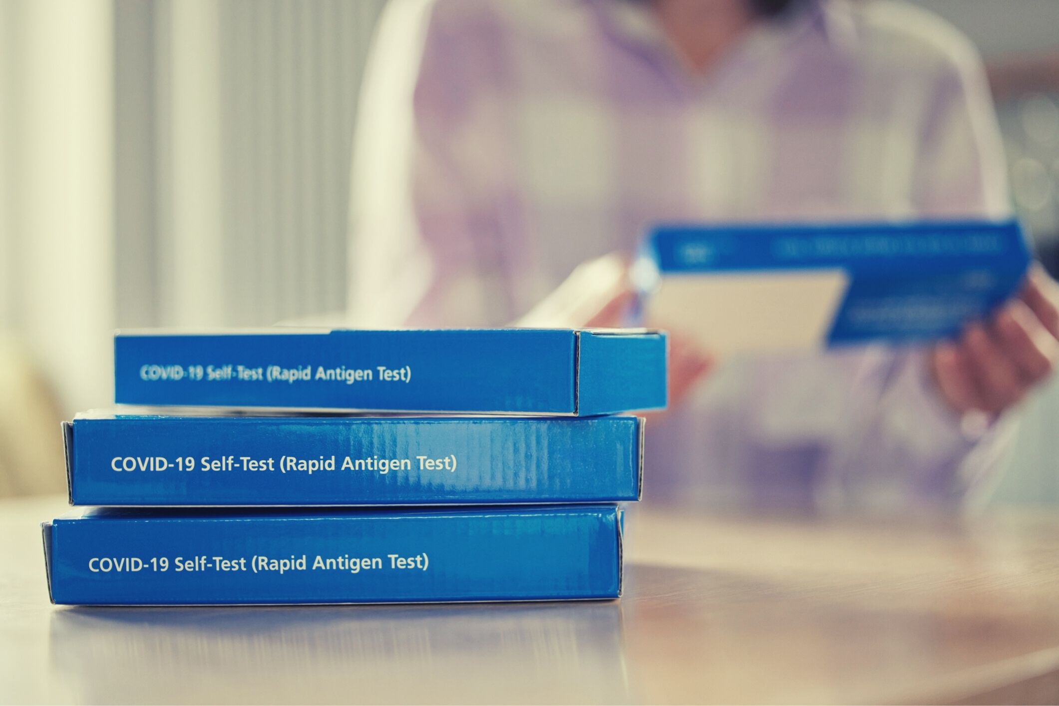 Aged care workers buying own RATs