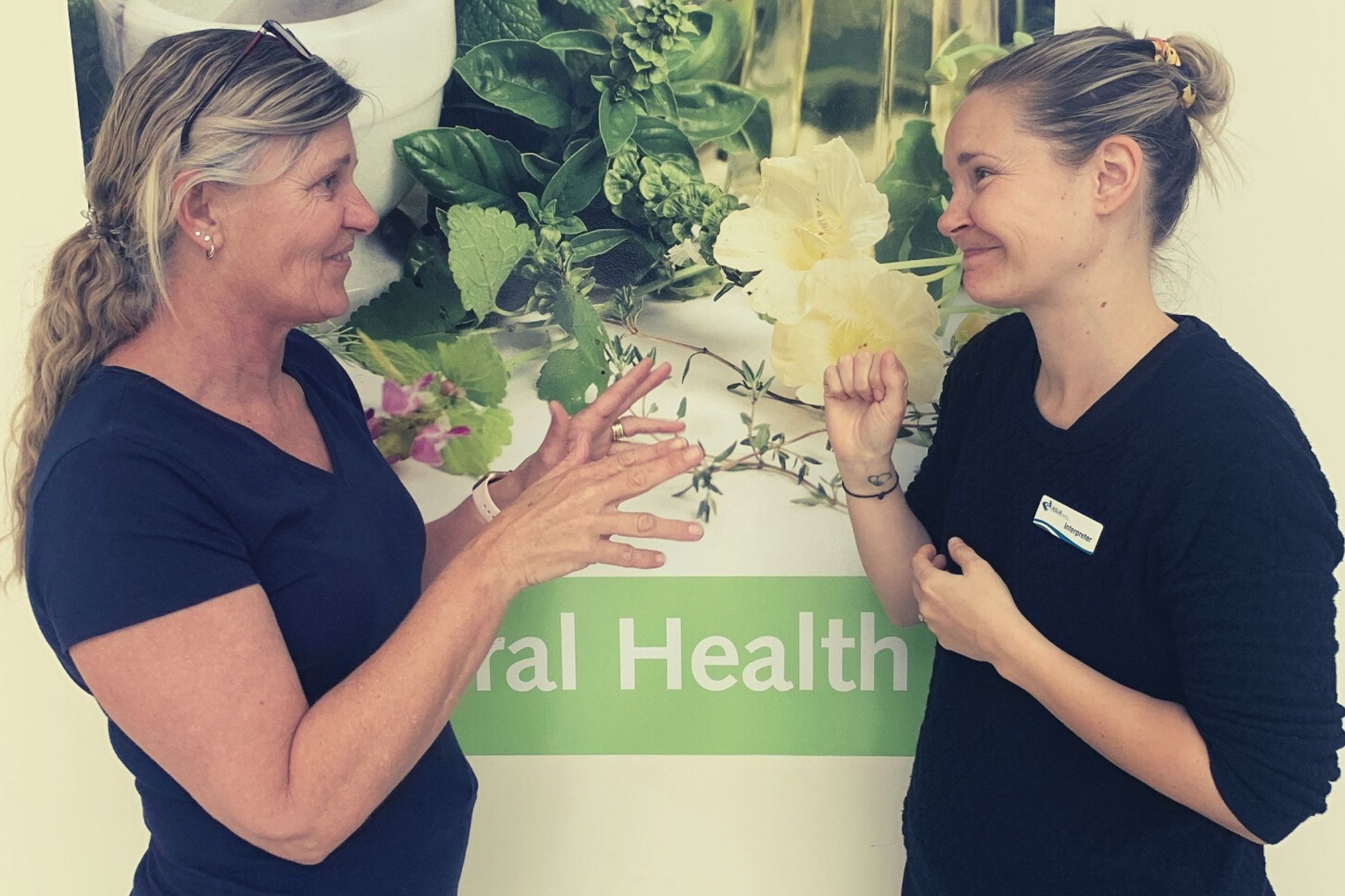 Natalie Nobes hearing impaired aged care worker