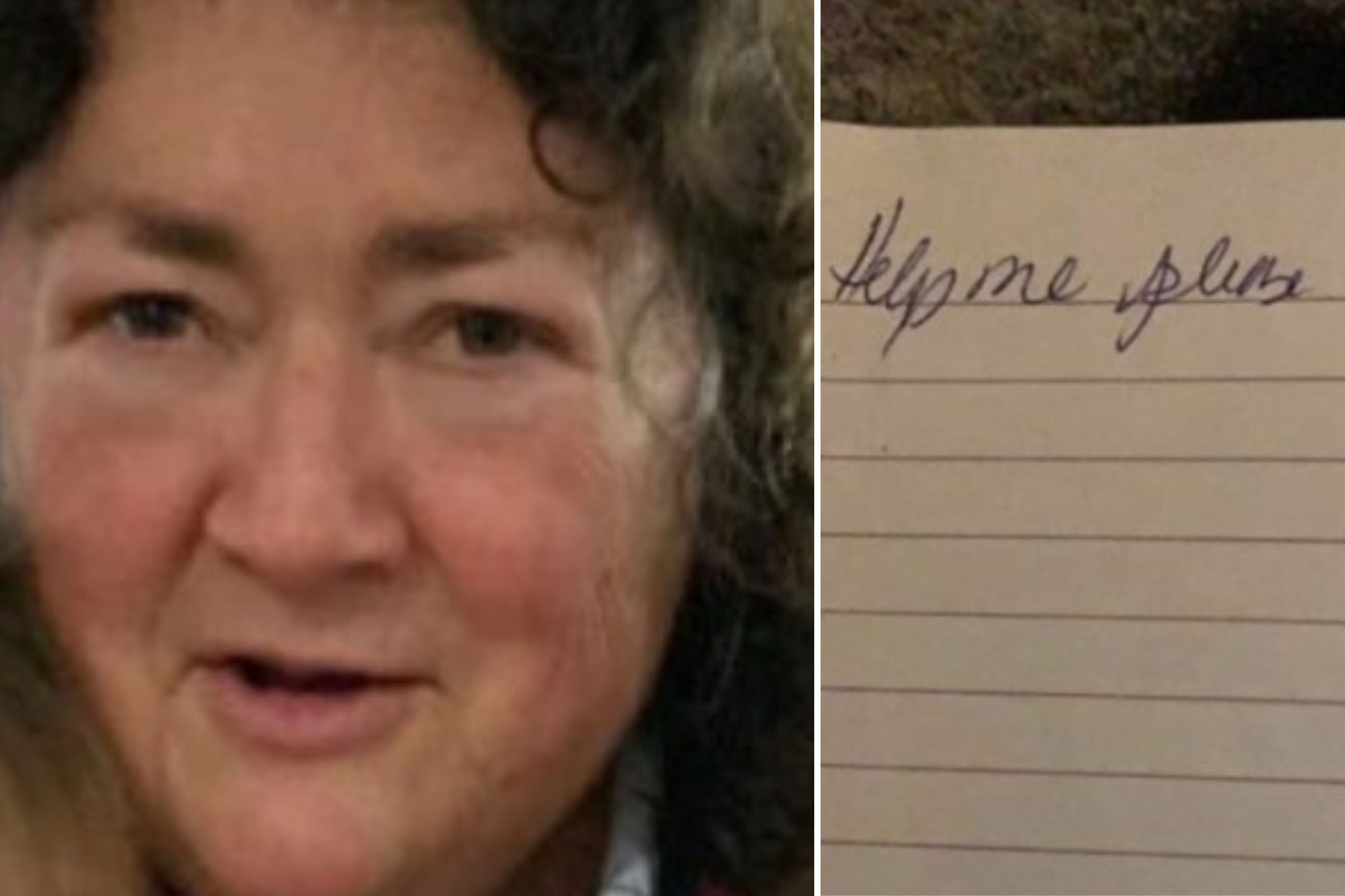 Concerns grow for missing grandmother after discovery of chilling note