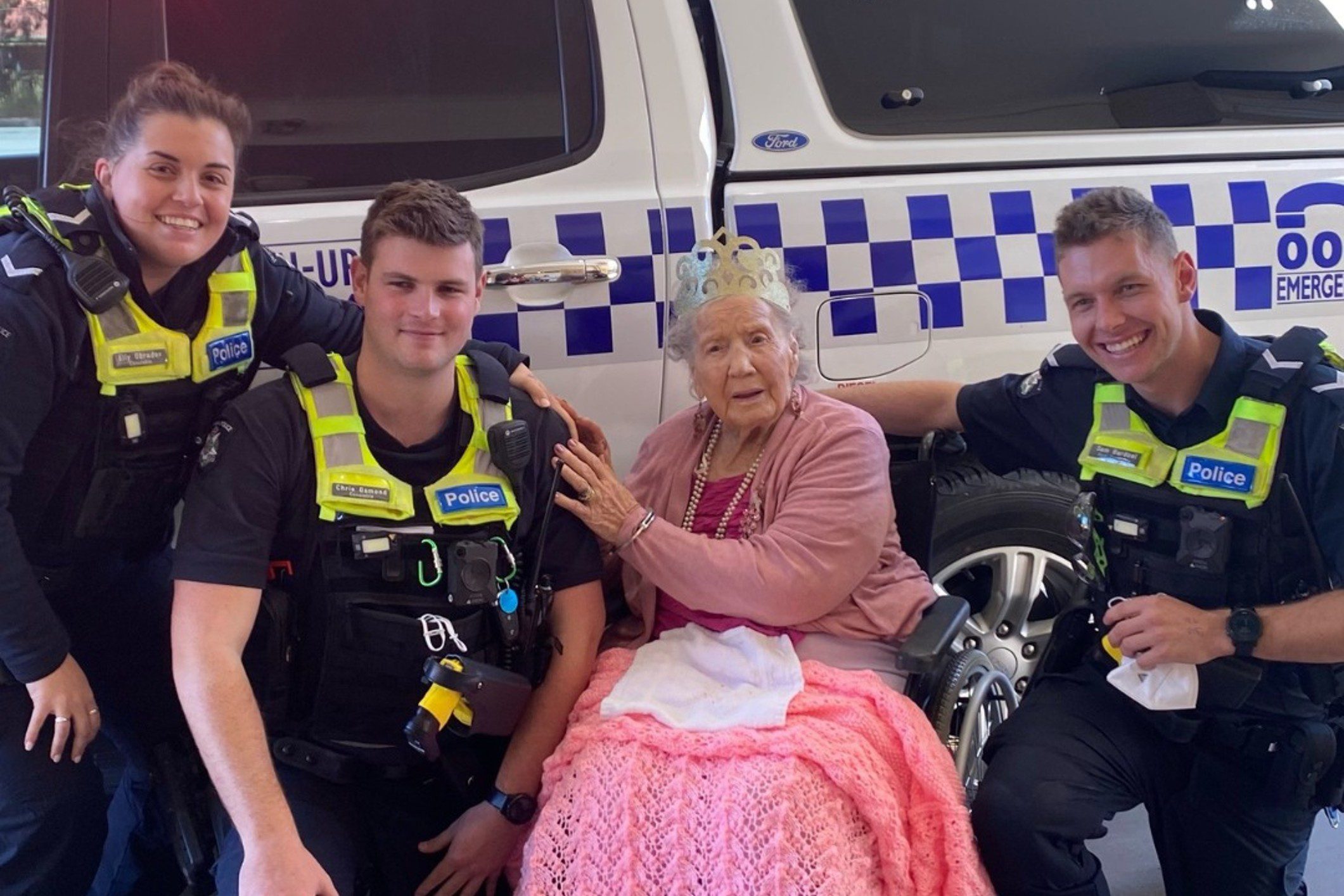 Centenarian arrested - over bucket list wish!