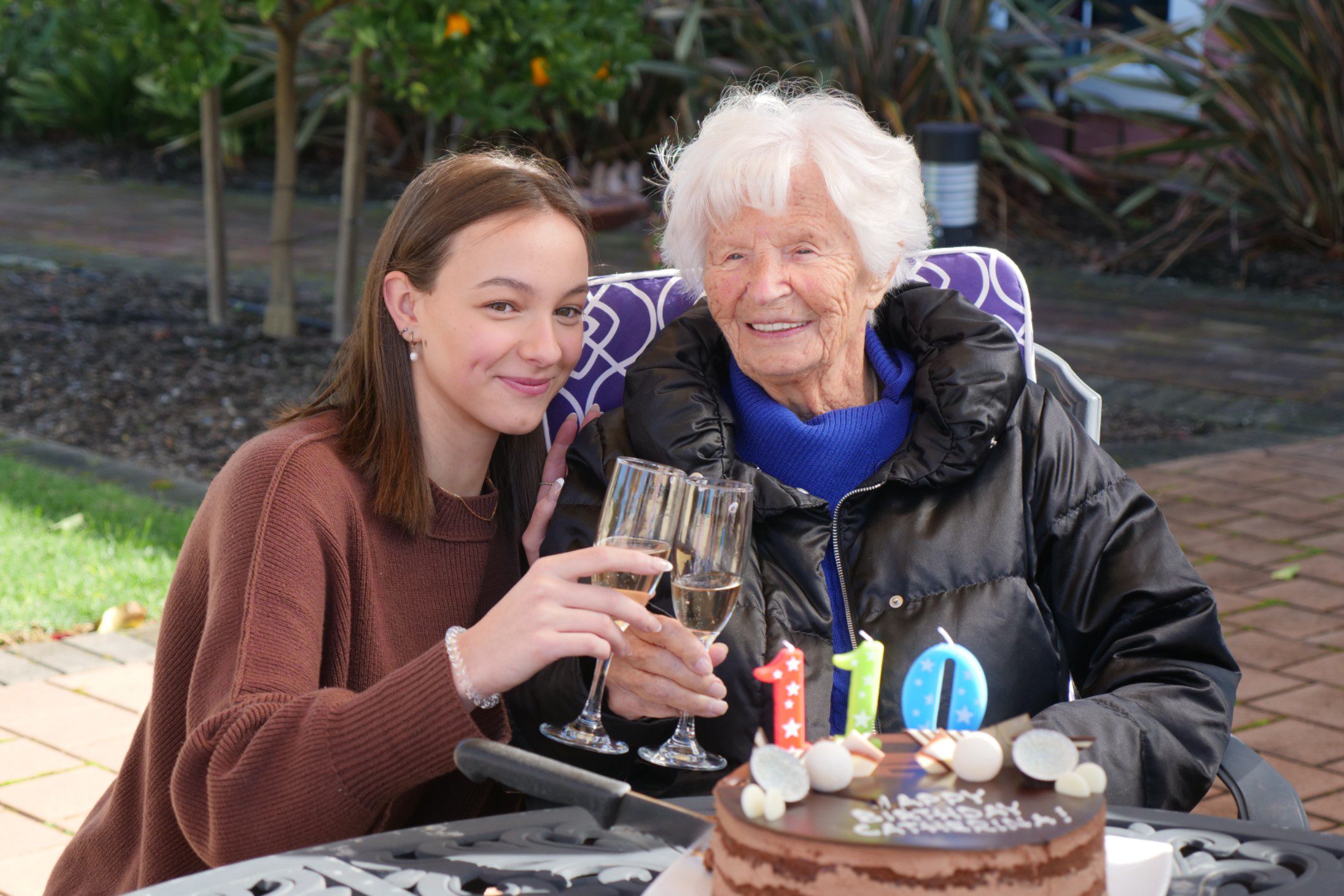 Supercentenarian's daily walk is key to long life