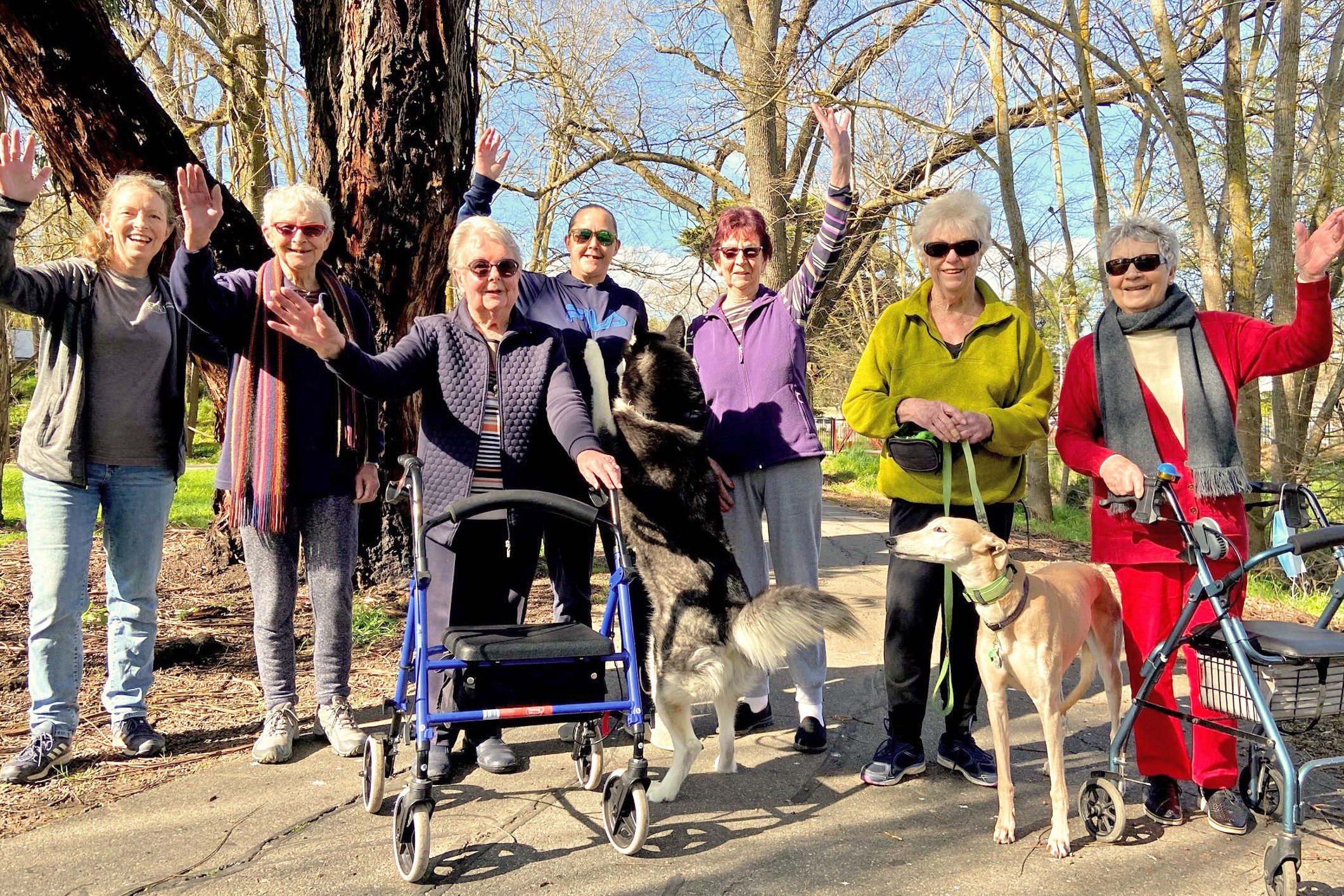 Walking 24km for wildlife at age 88