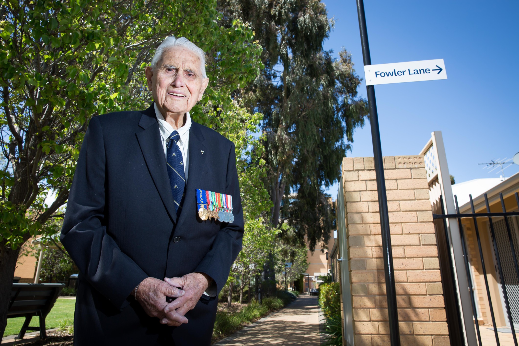 World War 2 veteran honoured with his own street name