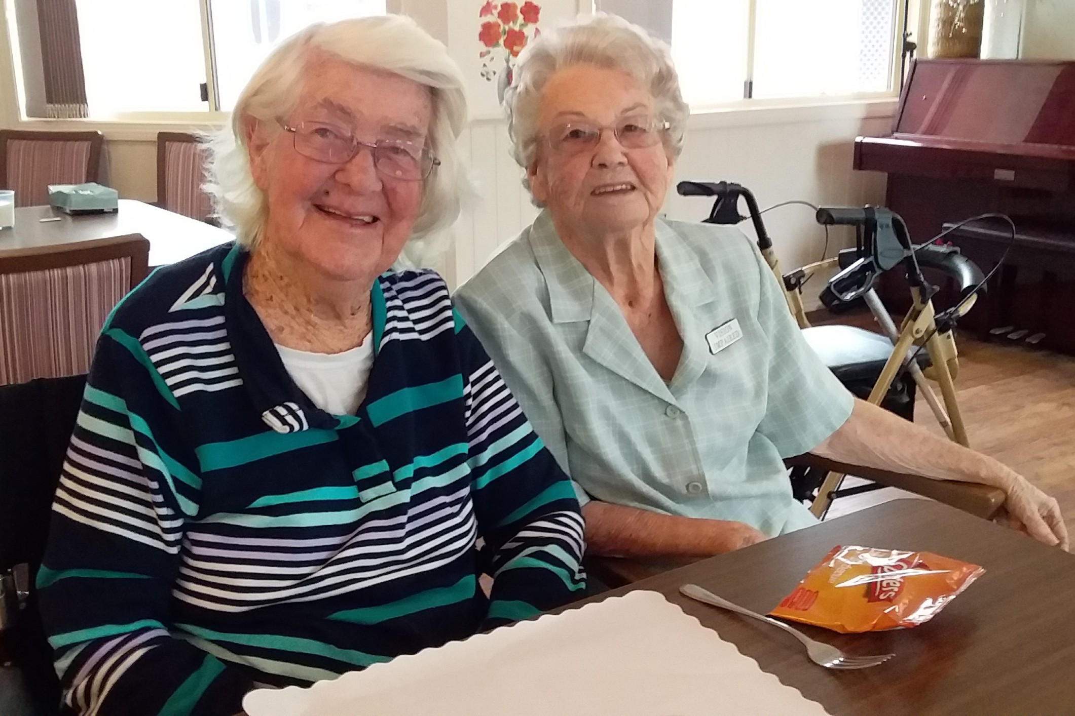 Sisters live together again at Bundaberg aged care facility - Hellocare