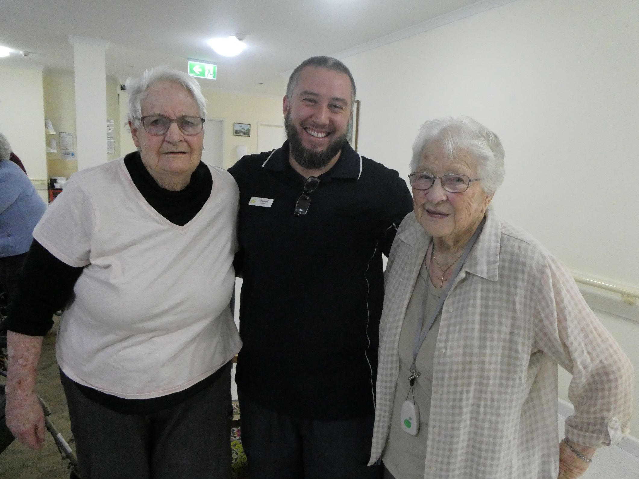 left to right - Sylvia, Ahmed, Alice - October 23 (1)