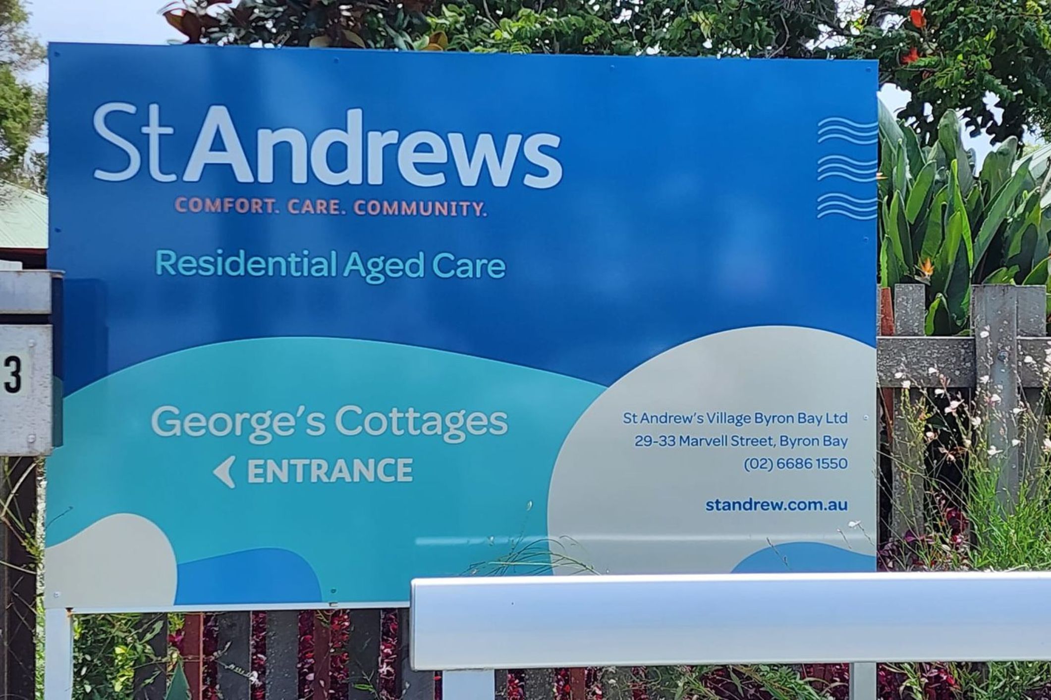 st andrews sign