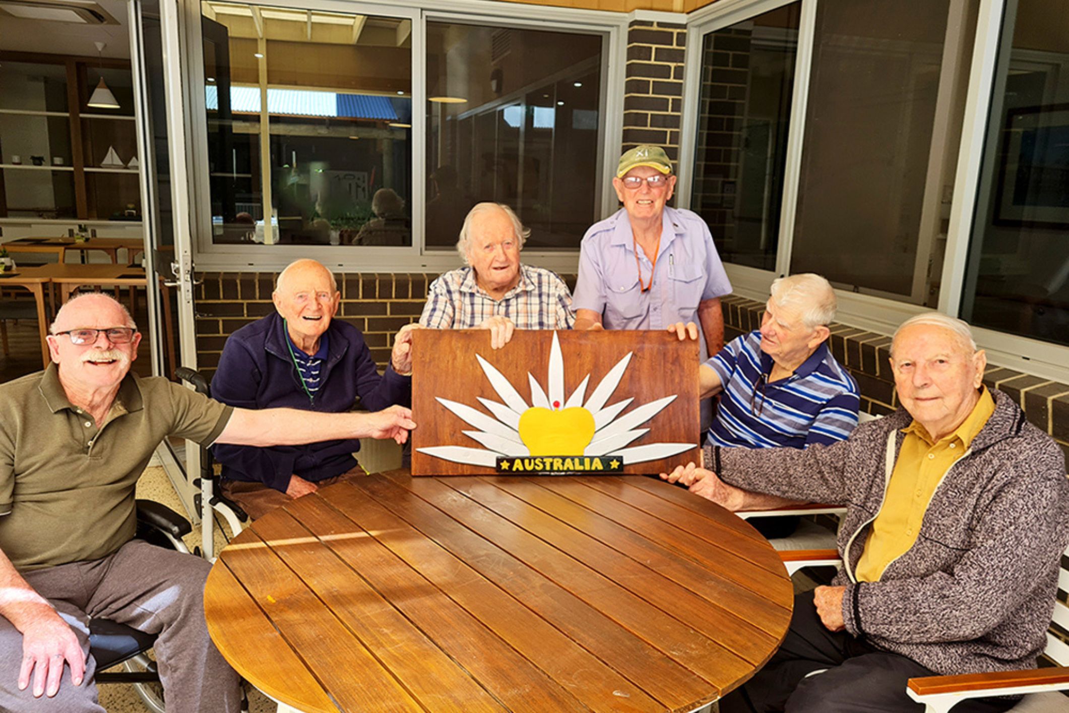 Men's shed group