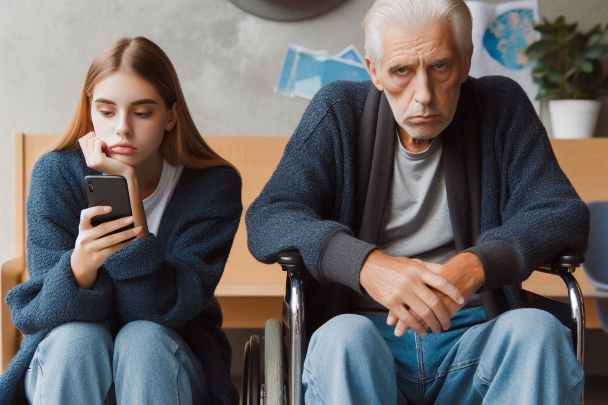 When Carers Choose Phones Over People: The Emotional Cost of Disengagement