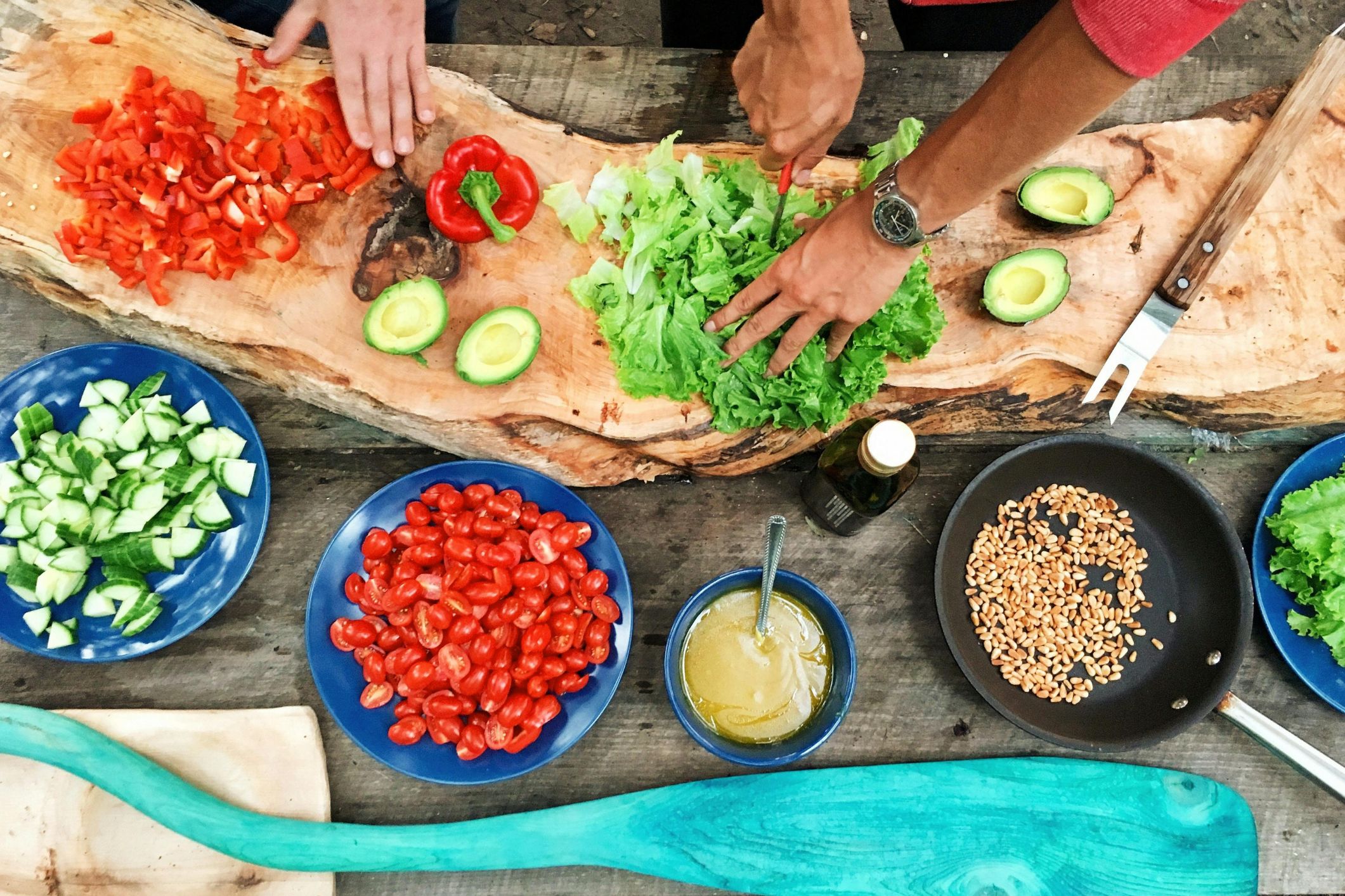 Cooking up a storm: Activities for senior skills development can be found outside of the aged care sector