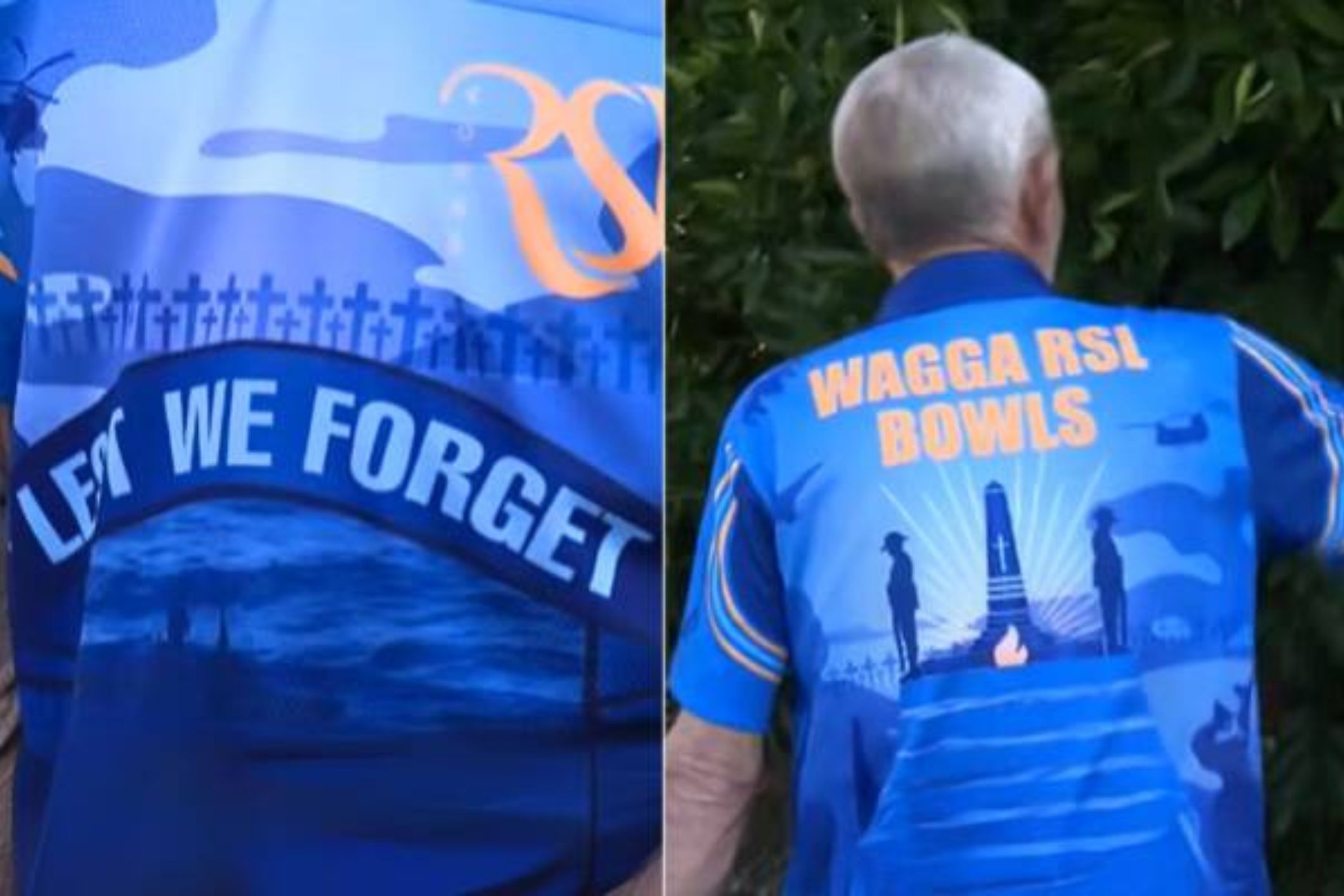 Veterans told they cannot wear ‘Lest We Forget’ shirts at bowls club spark community outrage