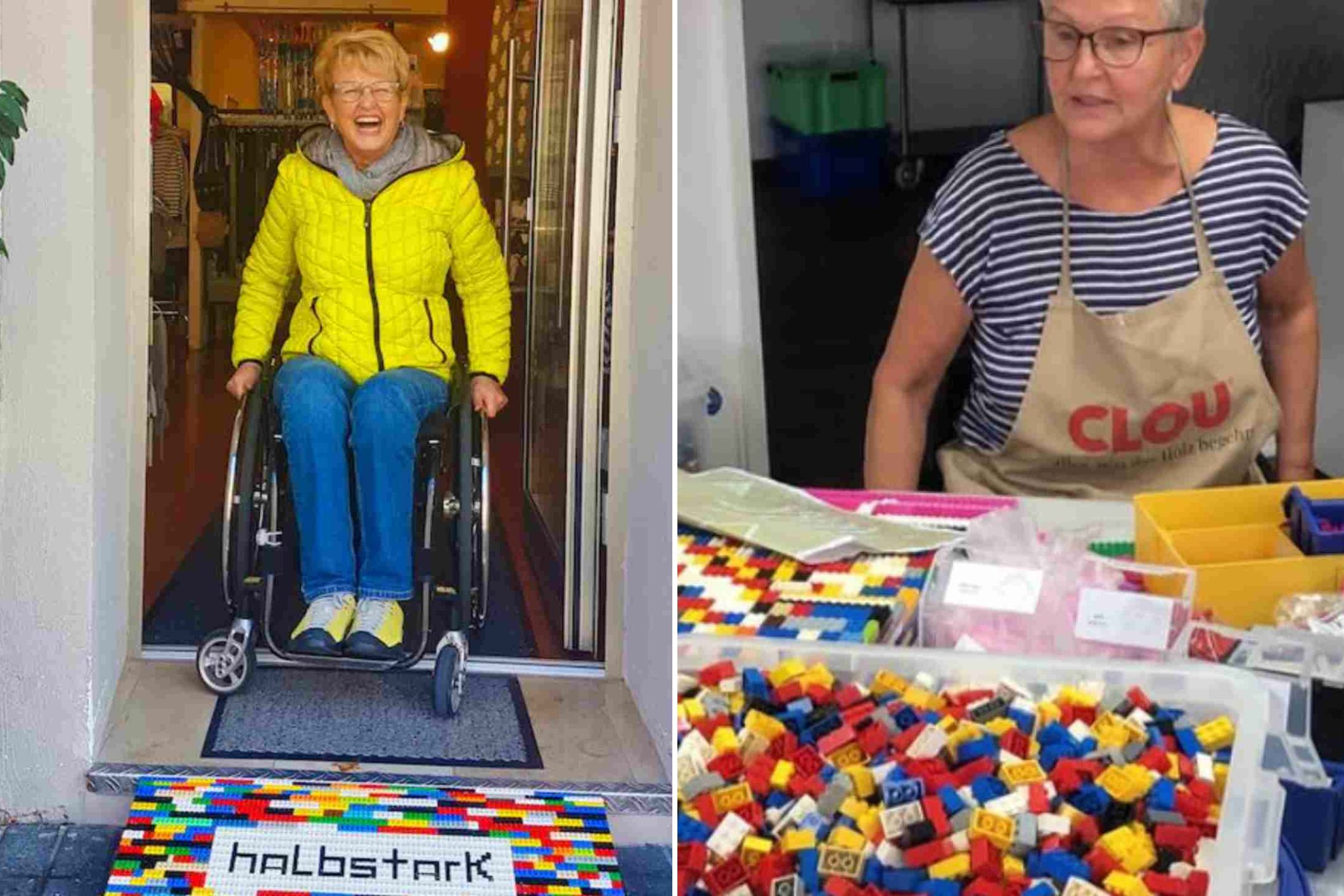 The German grandma turning Lego into wheelchair ramps for her community