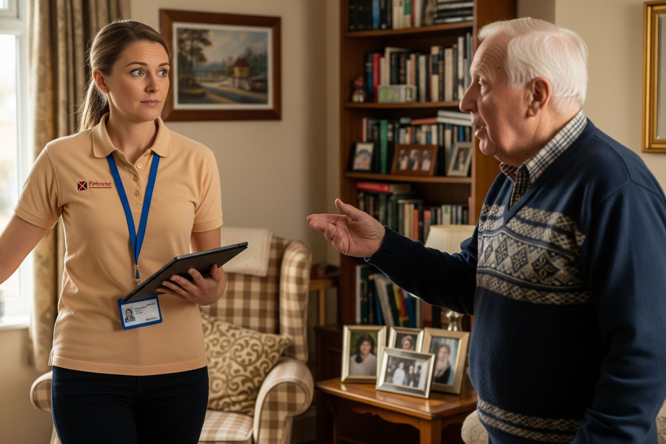 Balancing connection and duty: How aged care workers can politely end conversations with seniors