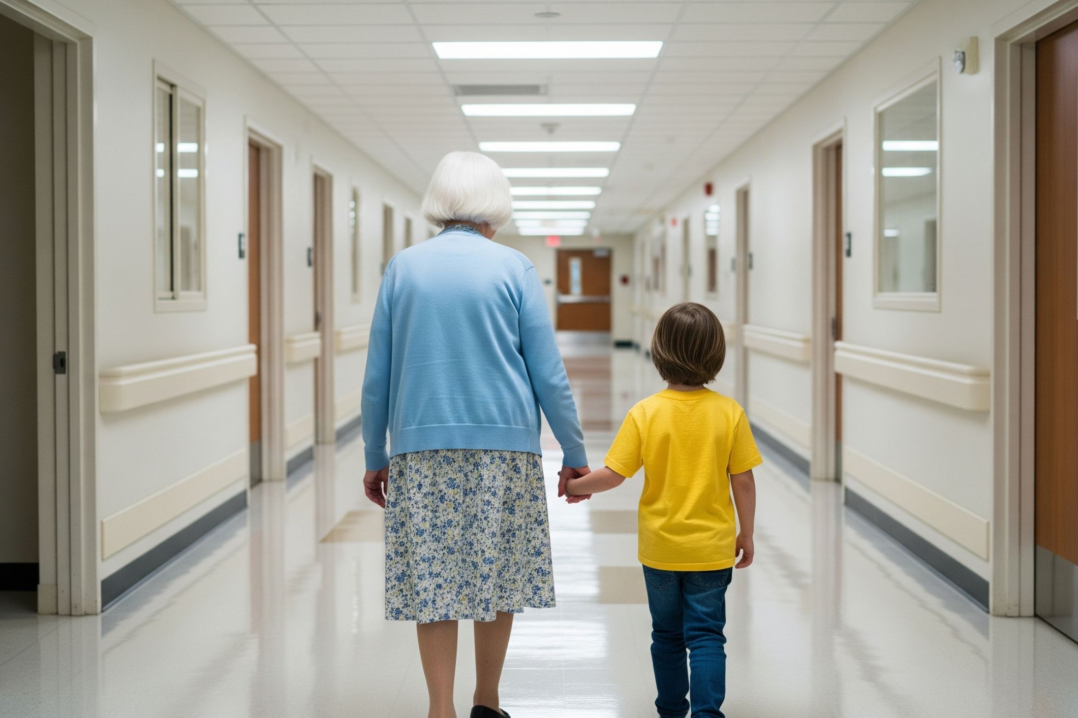 Courageous grandma donates kidney to save her 5-year-old grandson's life