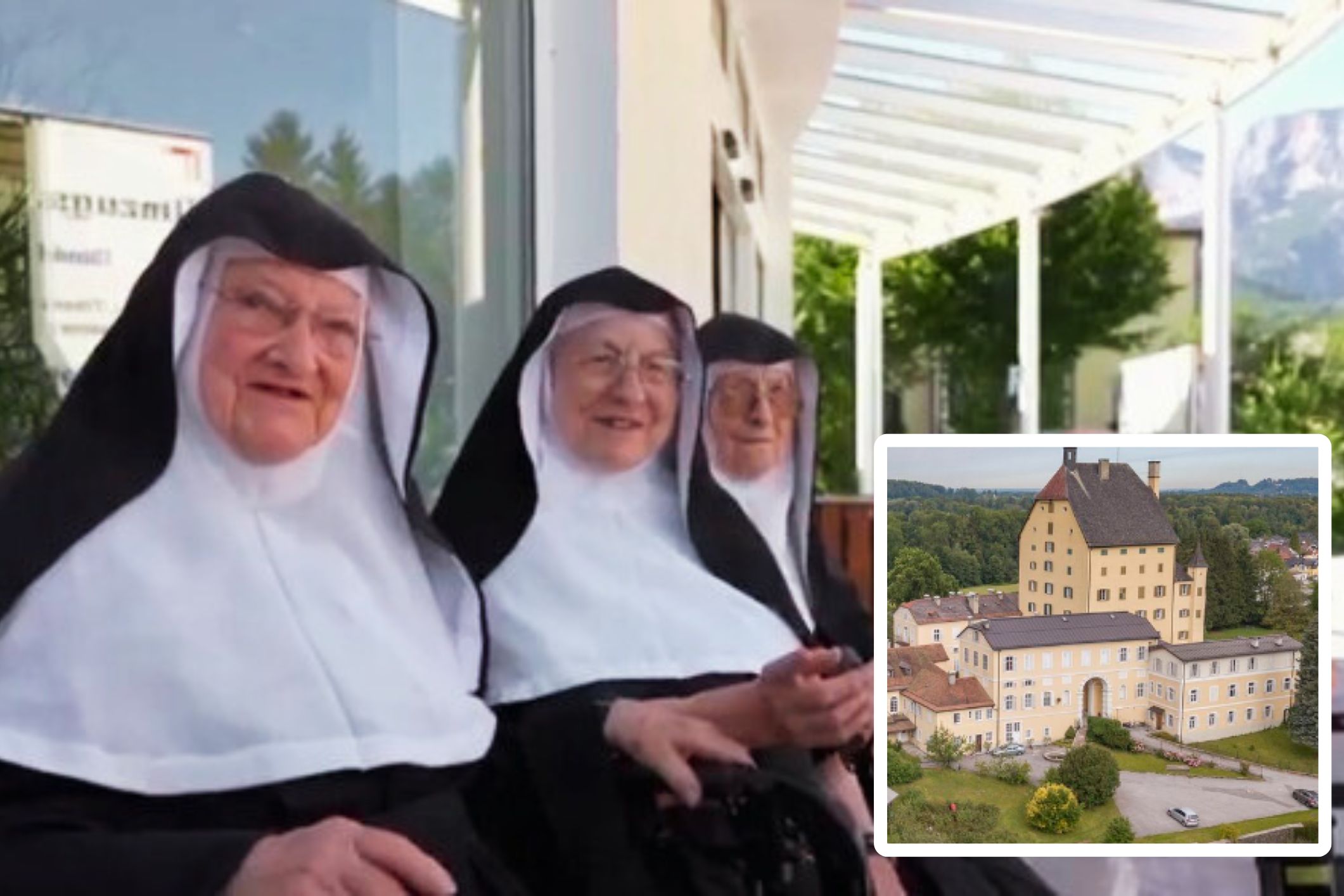Three elderly nuns flee aged care home to return to abandoned convent