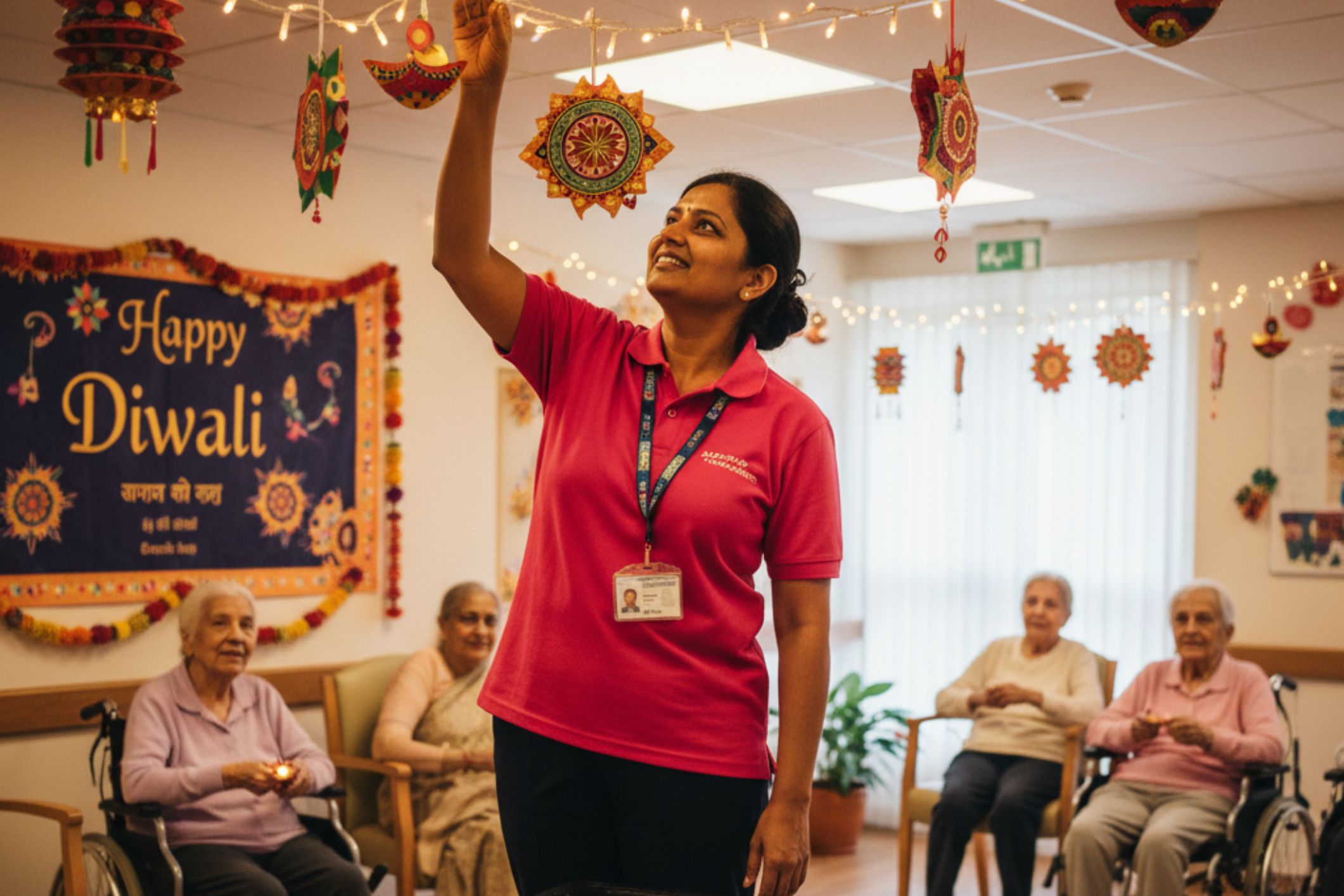 Diwali: How the festival of lights casts a shadow on aged care rostering