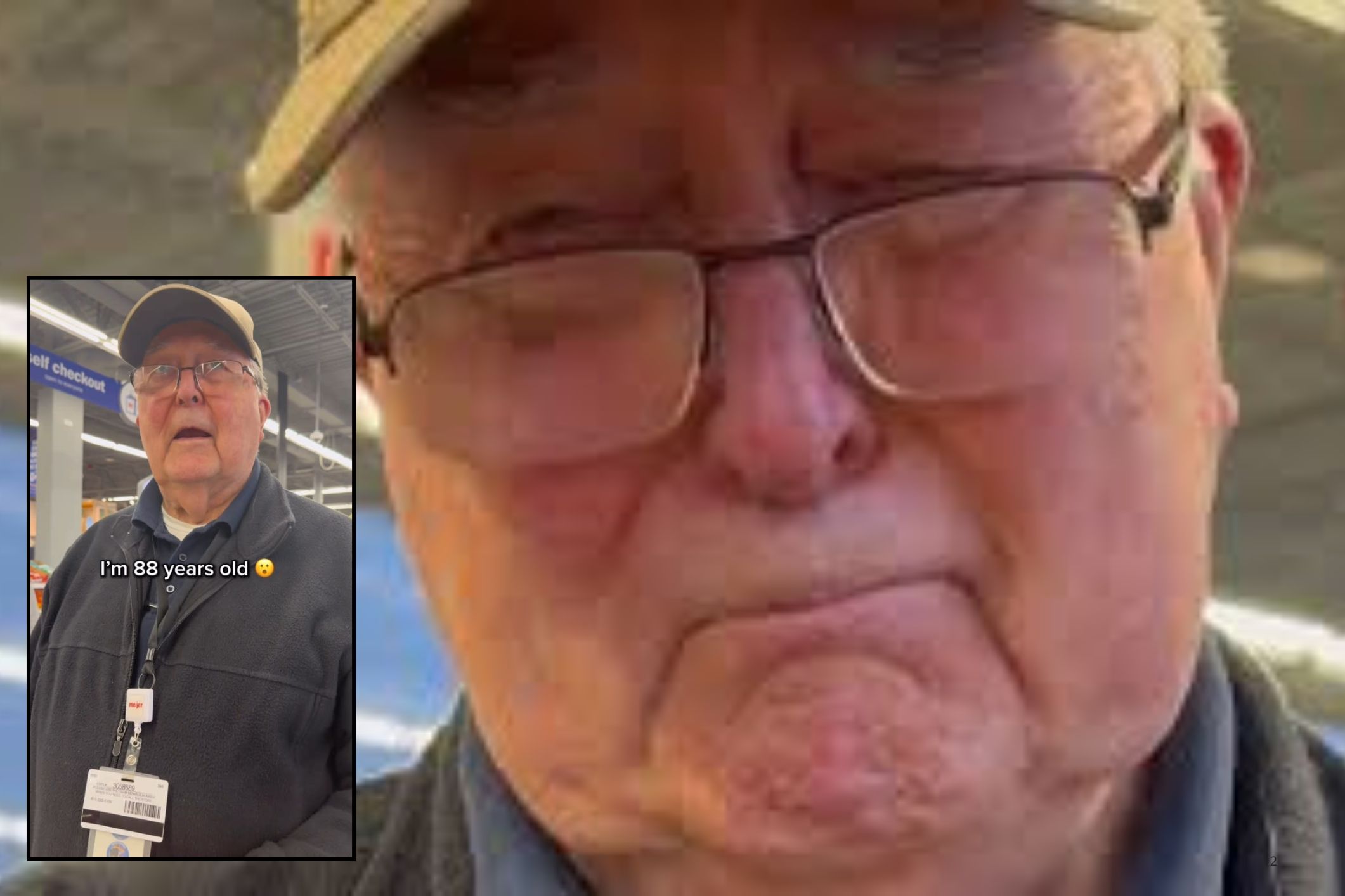 Global donations pour in to help elderly war veteran retire from cashier job