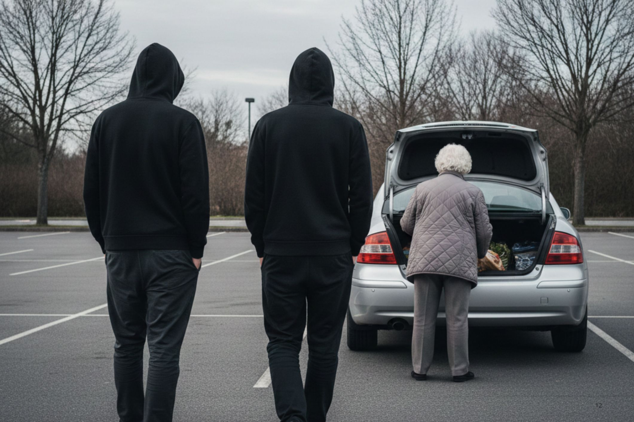 Two men charged over callous car park scam targeting older women