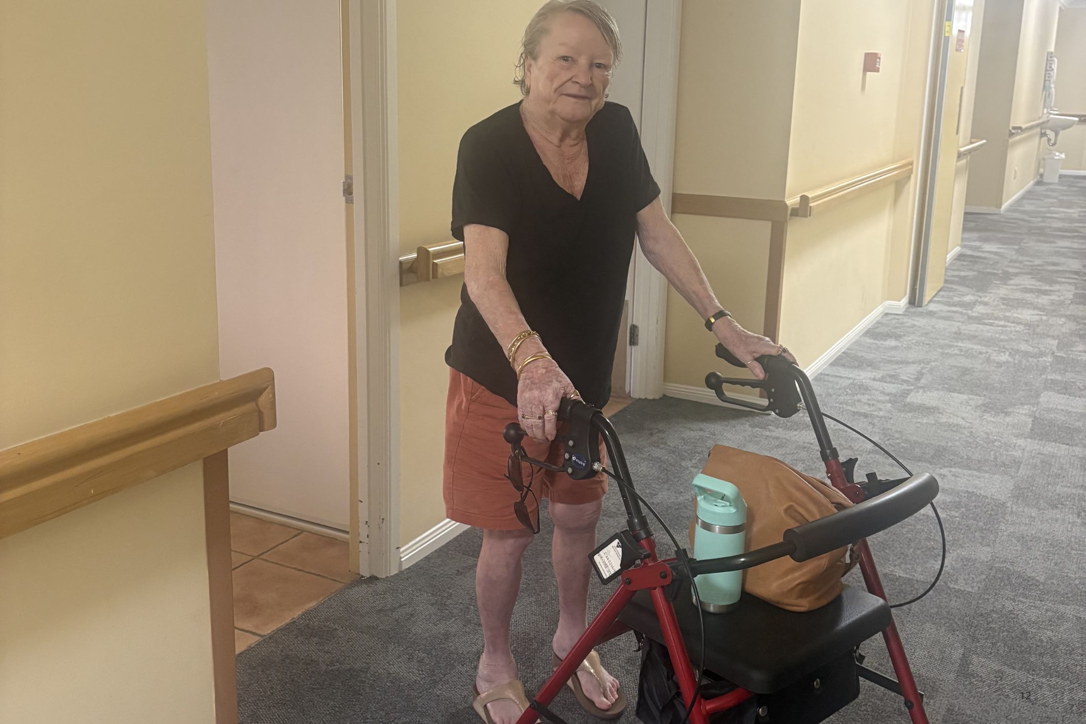 ‘I was going to walk again’: An aged care resident's fight for mobility