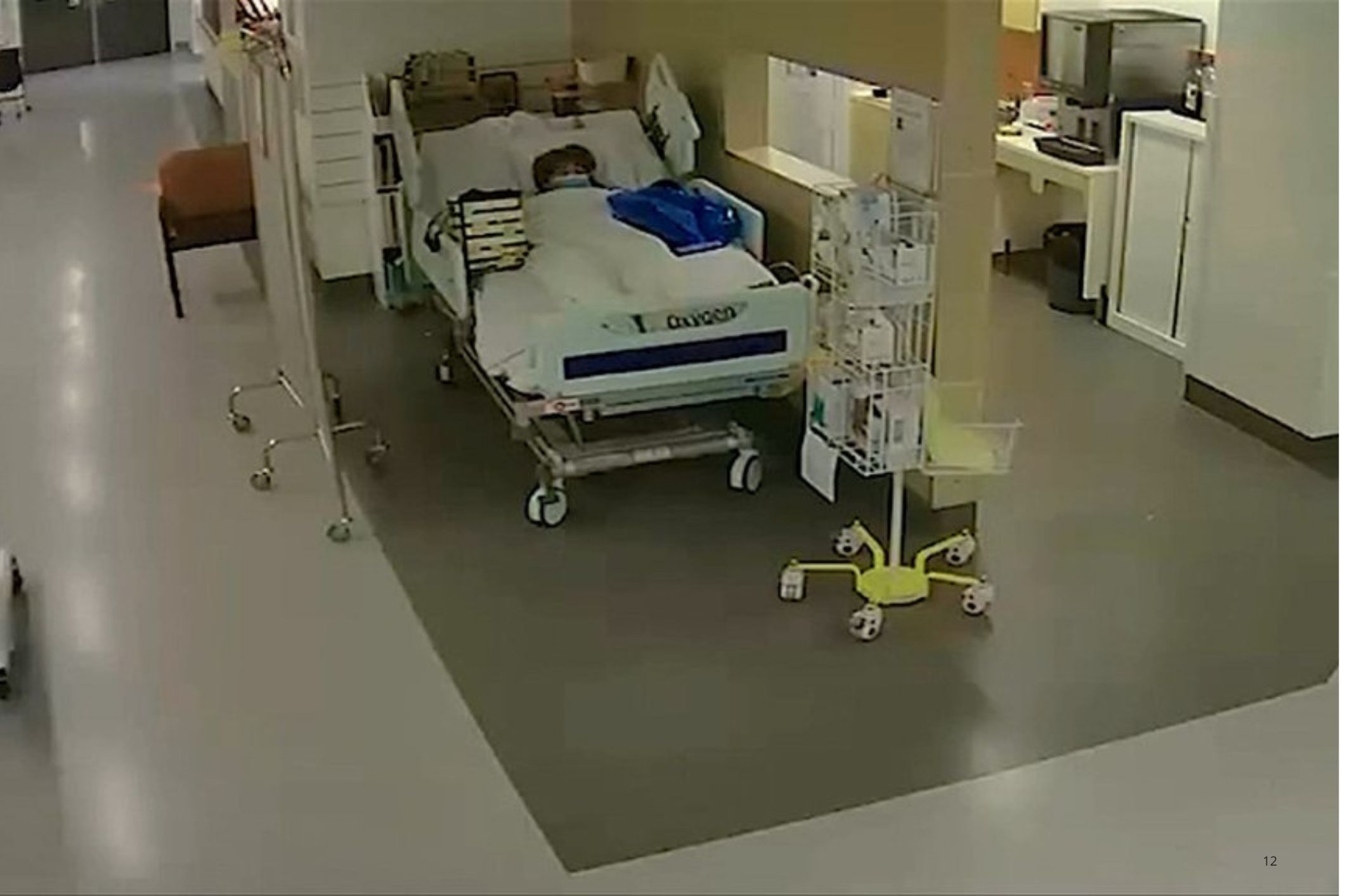 No emergency buzzer, no room, no help: Grandmother dies alone in hospital corridor