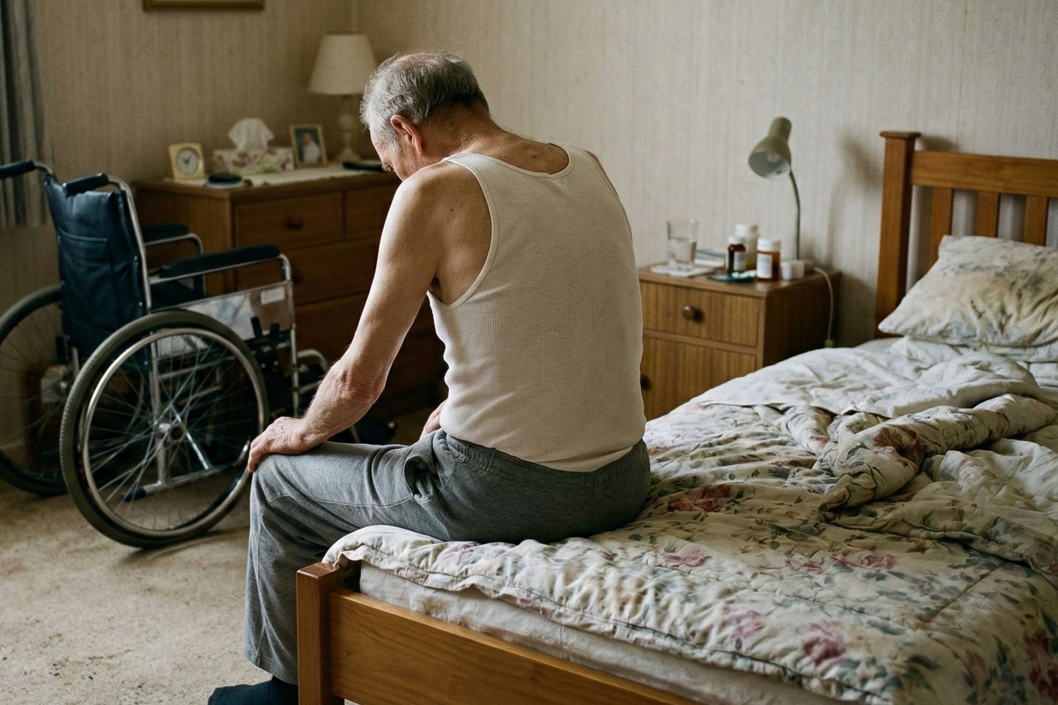 Algorithm denies Melbourne man with MND critical home care funding