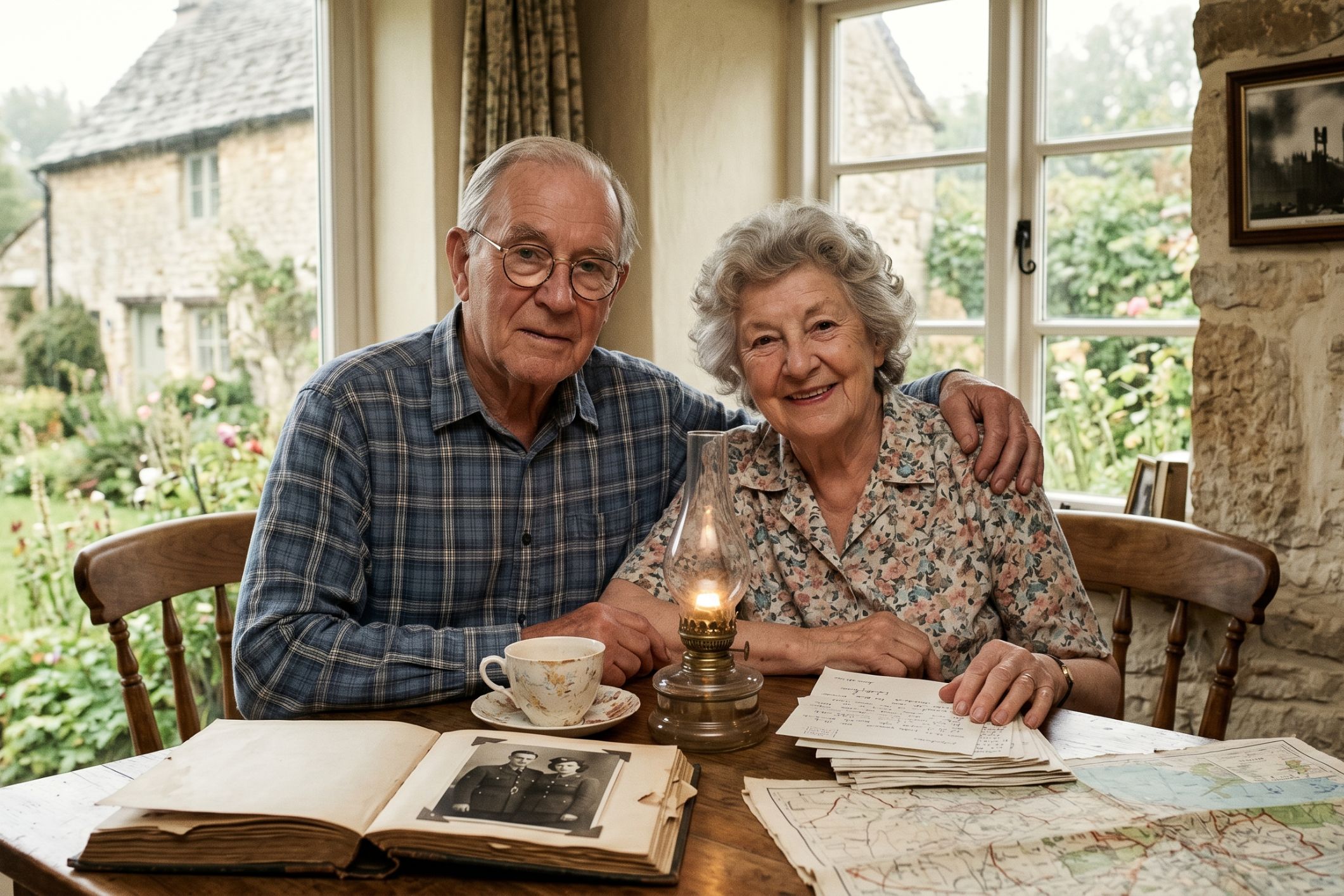 Born days apart, gone days apart: An aged care love story