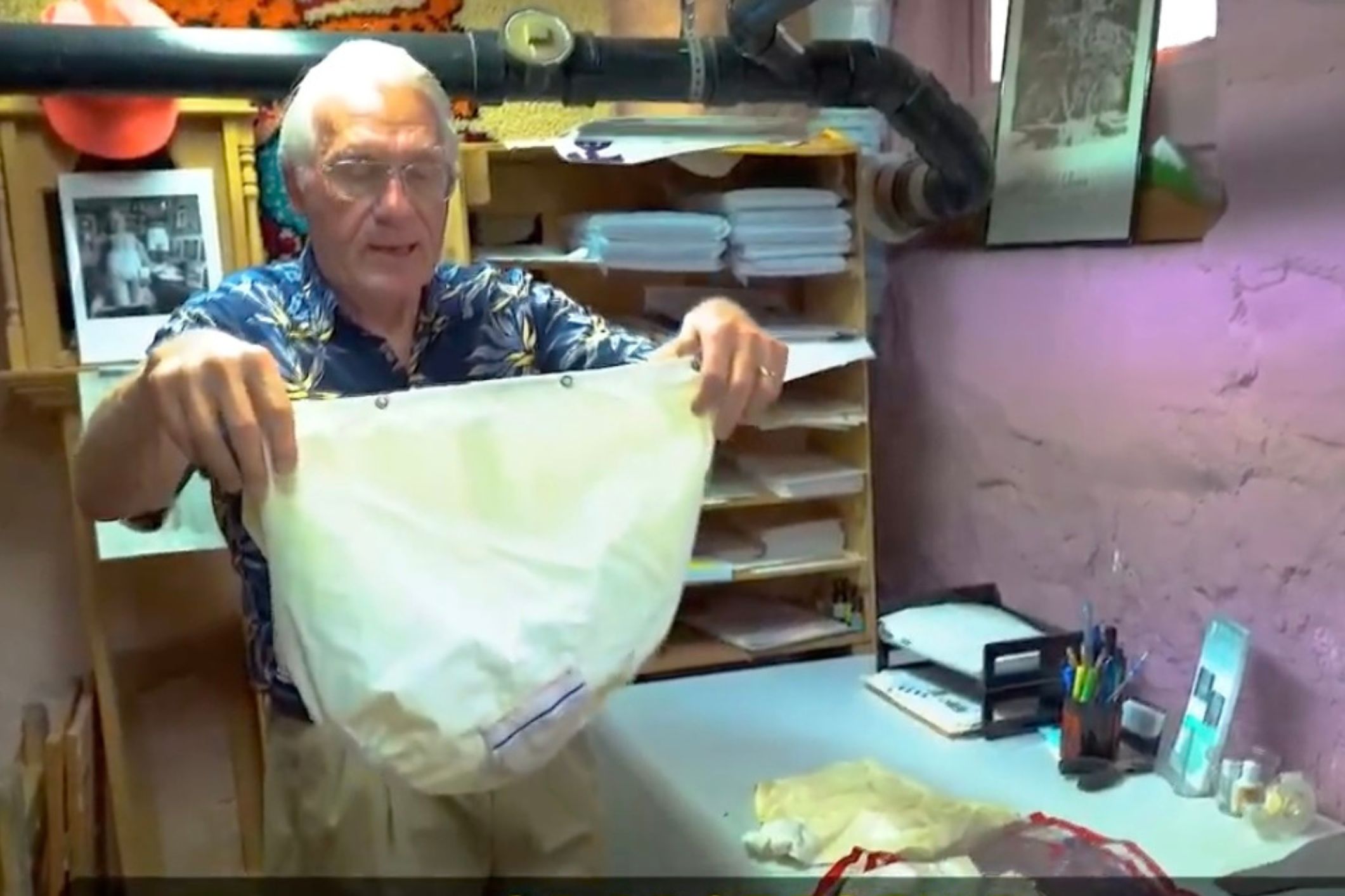 Man built smell-proof underwear to help cope with his wife's farts