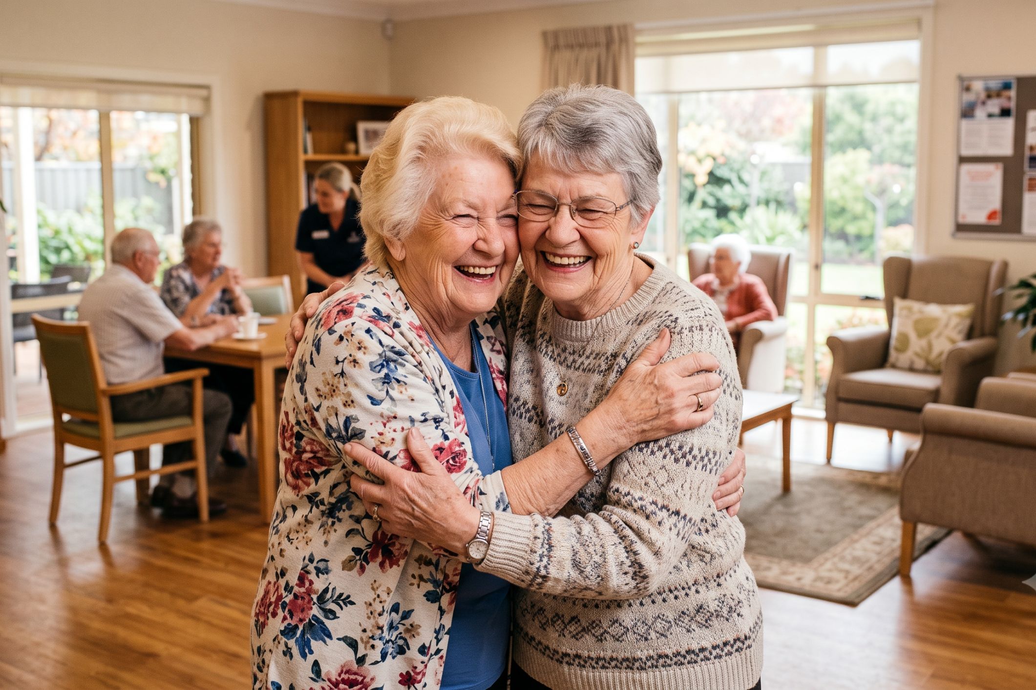 Why a hug may be one of the greatest gifts we can give older Australians