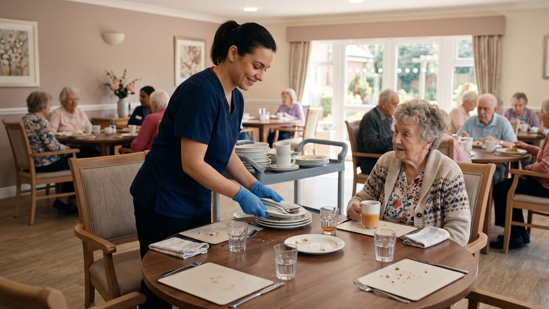 Should washing dishes count as aged care? Court case puts care minutes to the test