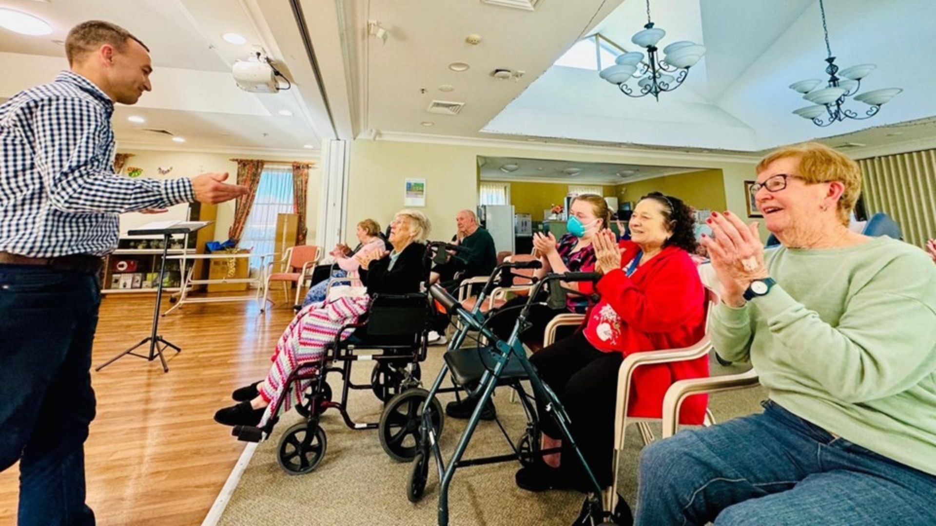 Back your passion: the aged care worker who wrote music into his job description
